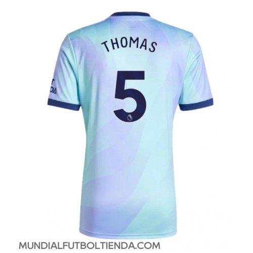 Camiseta Arsenal Thomas Partey #5 Tercera Equipación Replica 2024-25 mangas cortas